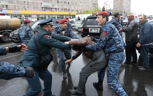 Протести в Єревані: спецслужби готові припиняти радикальні прояви