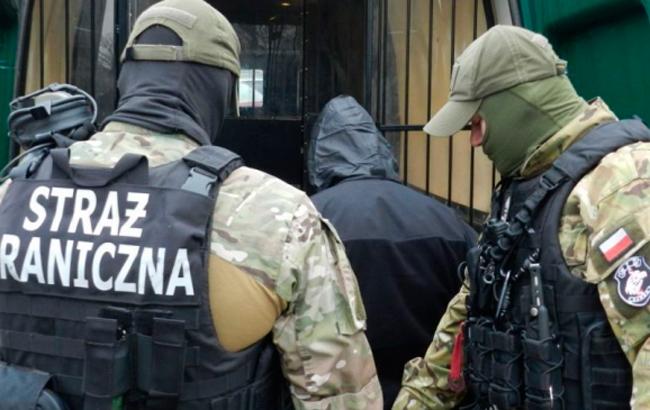 Польские пограничники задержали украинца с артиллерийской системой
