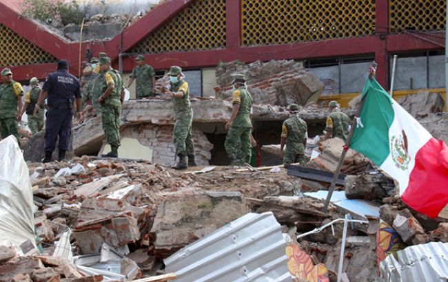 Кількість загиблих в результаті землетрусу в Мексиці досягла 273