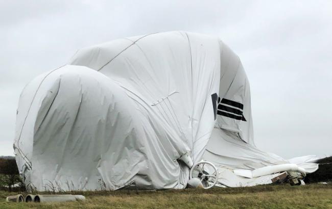 В Англии развалился самый длинный в мире самолет-дирижабль Airlander 10