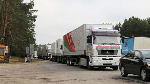 Беларусь отправила гуманитарную помощь Украине