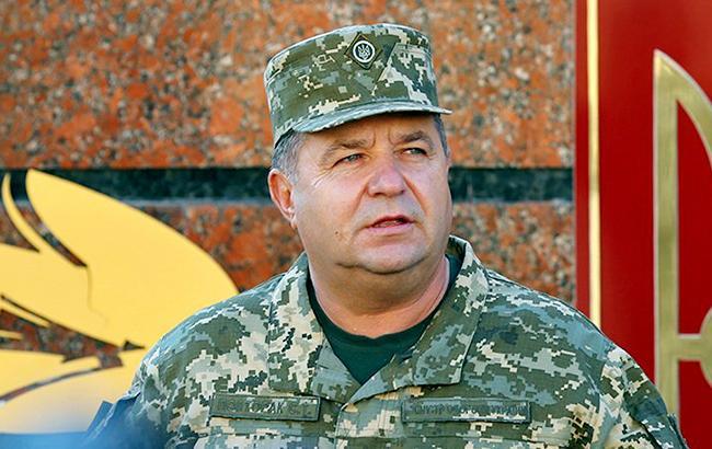Ситуация на Донбассе полностью контролируется украинскими военными, - Полторак