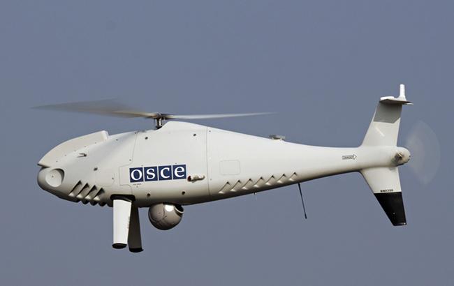 Дрон ОБСЕ зафиксировал 30 танков боевиков у Луганска