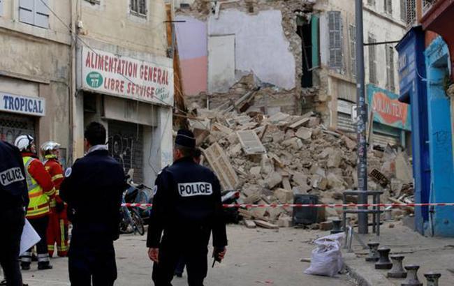 На місці обвалу будинків у Марселі виявили одного загиблого