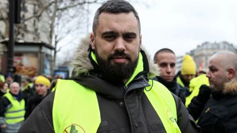 У Франції оштрафували лідера "жовтих жилетів"