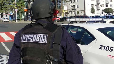 У Тбілісі затримали нападника на банк
