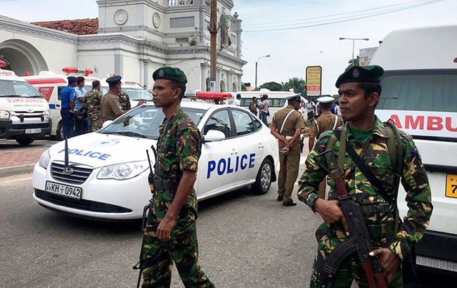 На Шрі-Ланці поліція затримала підозрюваних у причетності до вибухів