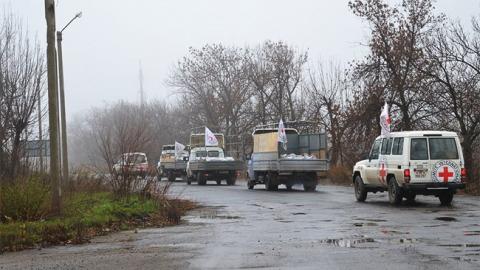 Красный Крест направил на Донбасс очередной гуманитарный груз