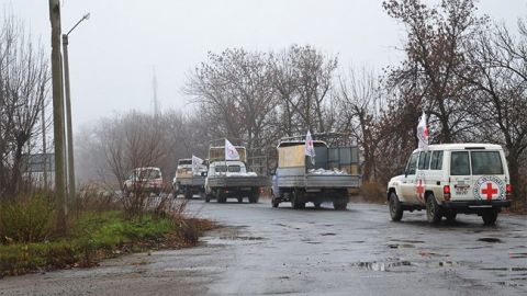 Красный Крест доставил в ОРДЛО партию гуманитарной помощи