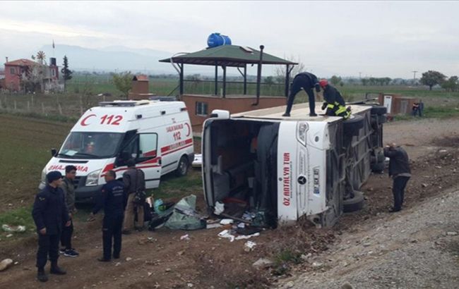У Туреччині в результаті ДТП постраждали 34 людини