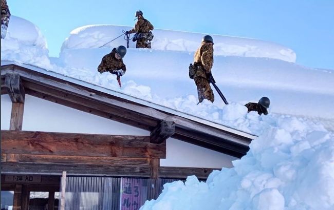 Снігопад у Японії: число жертв і постраждалих зросло