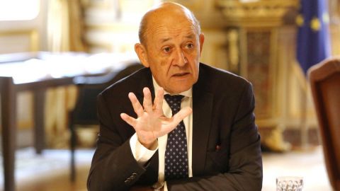 Міністр закордонних справ Франції прибув з візитом до України