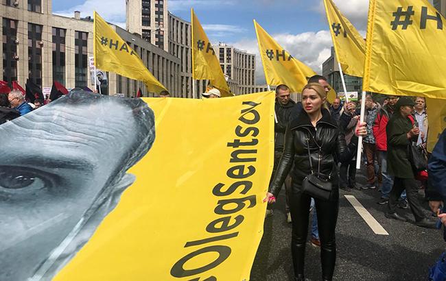 Мітинг на підтримку політв'язнів у Москві: силовики почали затримувати активістів