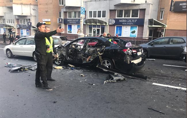 Взрыв в центре Киева могут квалифицировать как теракт