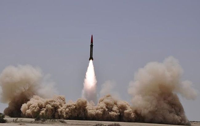 У Пакистані провели запуск балістичної ракети