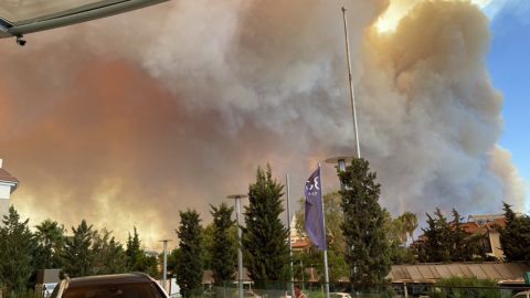 Сімох російських туристів затримали у Туреччині за підозрою у підпалі лісу