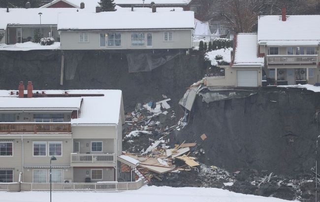Зсув ґрунту в Норвегії: продовжують шукати 10 людей