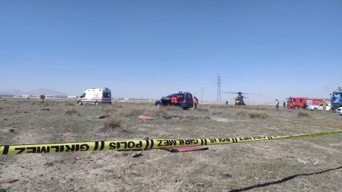 В Турции разбился многоцелевой самолет NF-5, пилот погиб