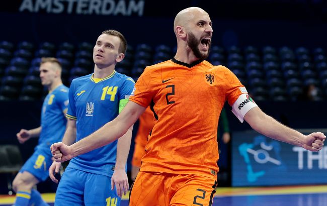 На Чемпіонаті Європи з футзалу збірна України поступилася Нідерландам 2:3
