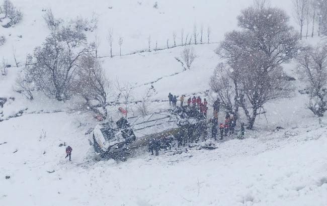 У Туреччині перевернувся пасажирський автобус, є загиблі
