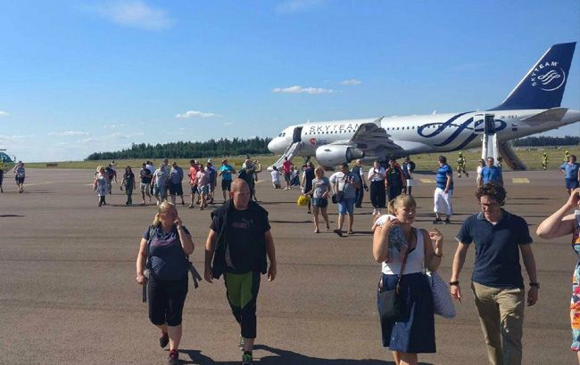 В аеропорту Гельсінкі загорівся пасажирський літак