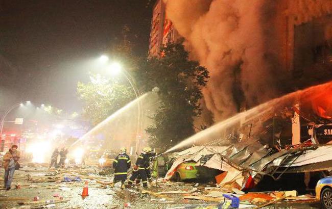 В Китае в результате взрыва на на газопроводе пострадали 24 человека