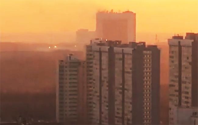 В Москве произошел пожар в здании Службы внешней разведки РФ, есть погибшие