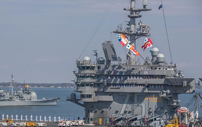 США можуть залишити в Середземному морі авіаносець для стримування РФ, - джерела