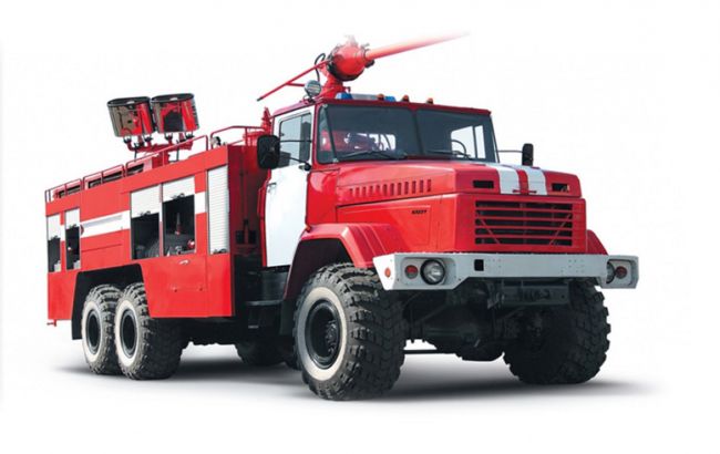 Для тушения лесных пожаров: КрАЗ изготовит партию полноприводных пожарных машин за 67 млн грн