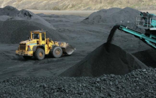 Видобуток вугілля в Україні в листопаді виріс на 1,9%