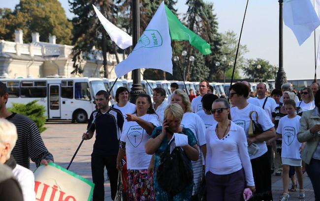 УКРОП заявляет о подготовке провокаций во время митинга у Рады 3 ноября