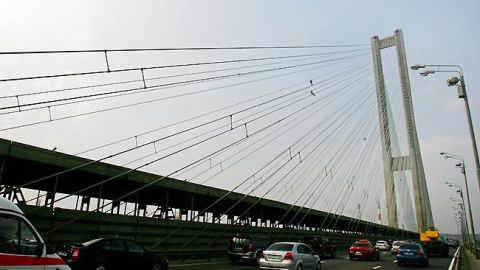 В Киеве на месяц частично перекроют Южный мост