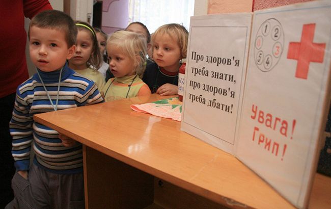 В Киеве зафиксировано увеличение заболеваемости гриппом среди детей