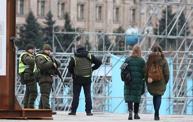 Центр Киева перекрыт в связи с массовыми мероприятиями