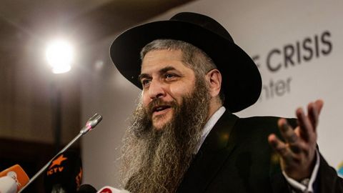 Головний рабин України закликав прочан в Умані терміново зробити ПЛР-тести