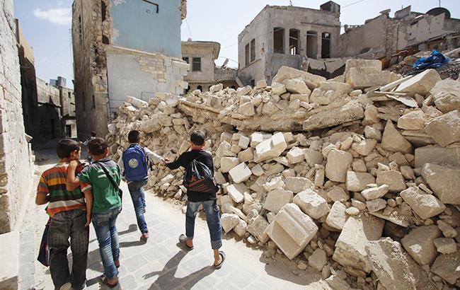 В Сирии в результате бомбардировок погибли 15 детей