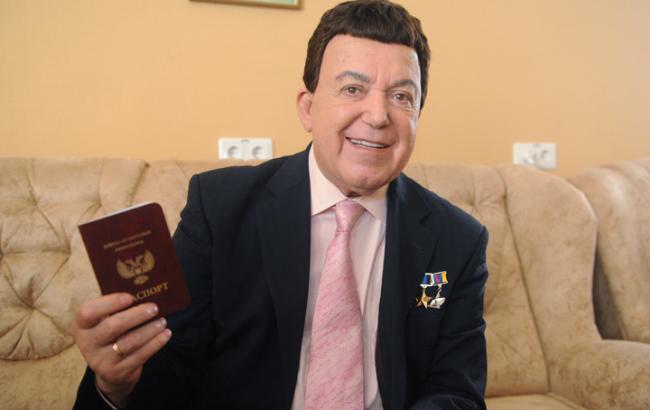Кобзон відхрестився від "паспорта ДНР"