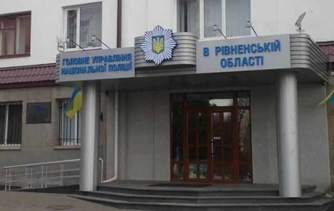 В офисе полиции Ровенской области прошли обыски