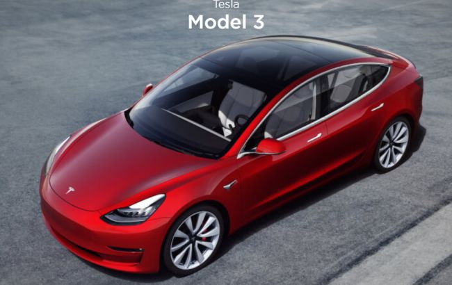 Tesla в лютому розпочне поставки Model 3 в Європу