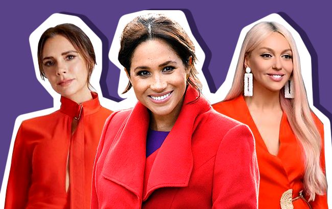 Уроки стилю: Меган Маркл, Вікторія Бекхем та інші показали, як носити головний колір 2019 року