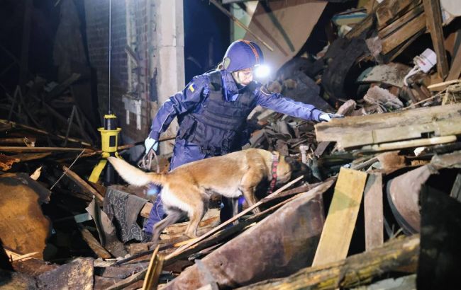 В Харькове горело "Барабашово" и разрушен дом: последствия ночной атаки РФ (фото)