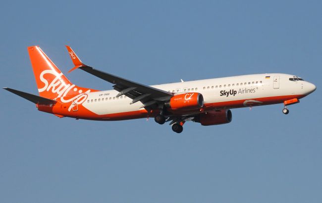 Летает по всей Европе. Борт украинской компании SkyUp выполняет рейсы для WizzAir