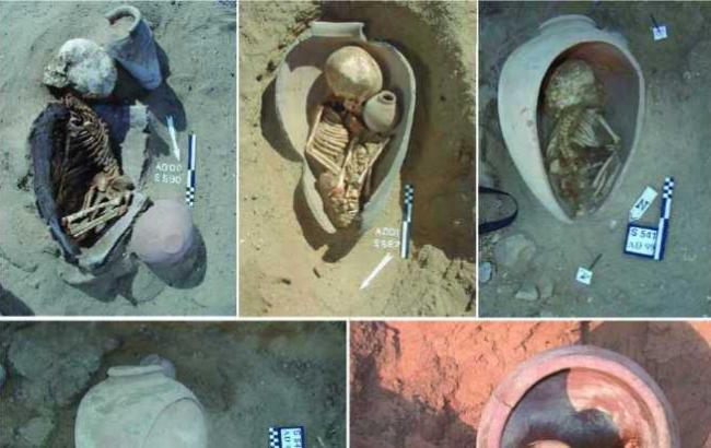 Археологи рассказали, зачем в древнем Египте хоронили детей в горшках