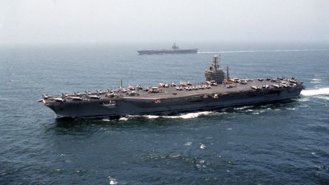В Средиземное море вошел авианосец США
