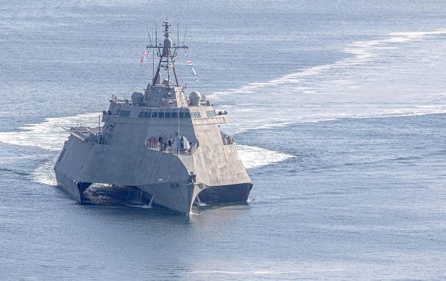 Впервые в истории: США приняли на вооружение боевой корабль в иностранном порту
