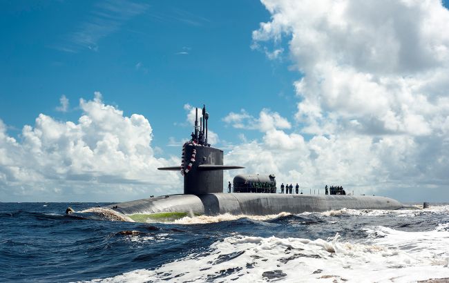 Атомний підводний човен США підійшов до берегів Греції. Він має 154 крилаті ракети