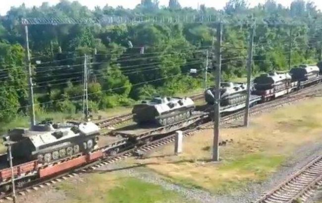 Розвідка: на Донбас із РФ прибув залізничний ешелон з військовими і технікою