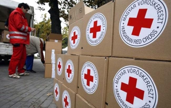 Червоний Хрест направив 37 тонн гумдопомоги в Донецьку область