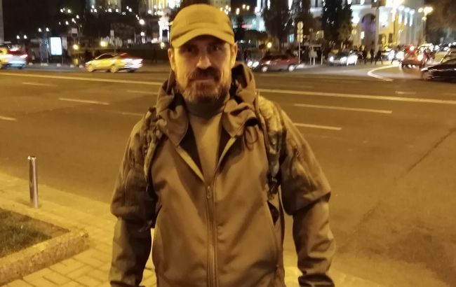 Відомий ветеран АТО: названо ім'я чоловіка, який підпалив себе в центрі Києва