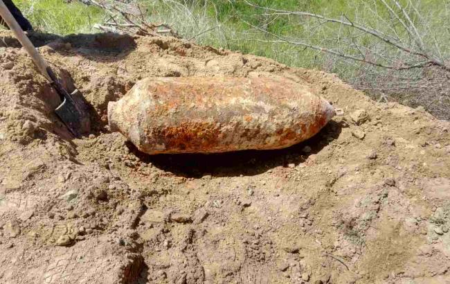 В Одесской области найдена 250-килограммовая бомба времен Второй мировой войны